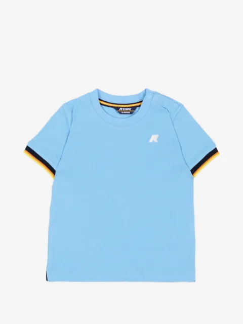 K Way Kids playera con parche del logo