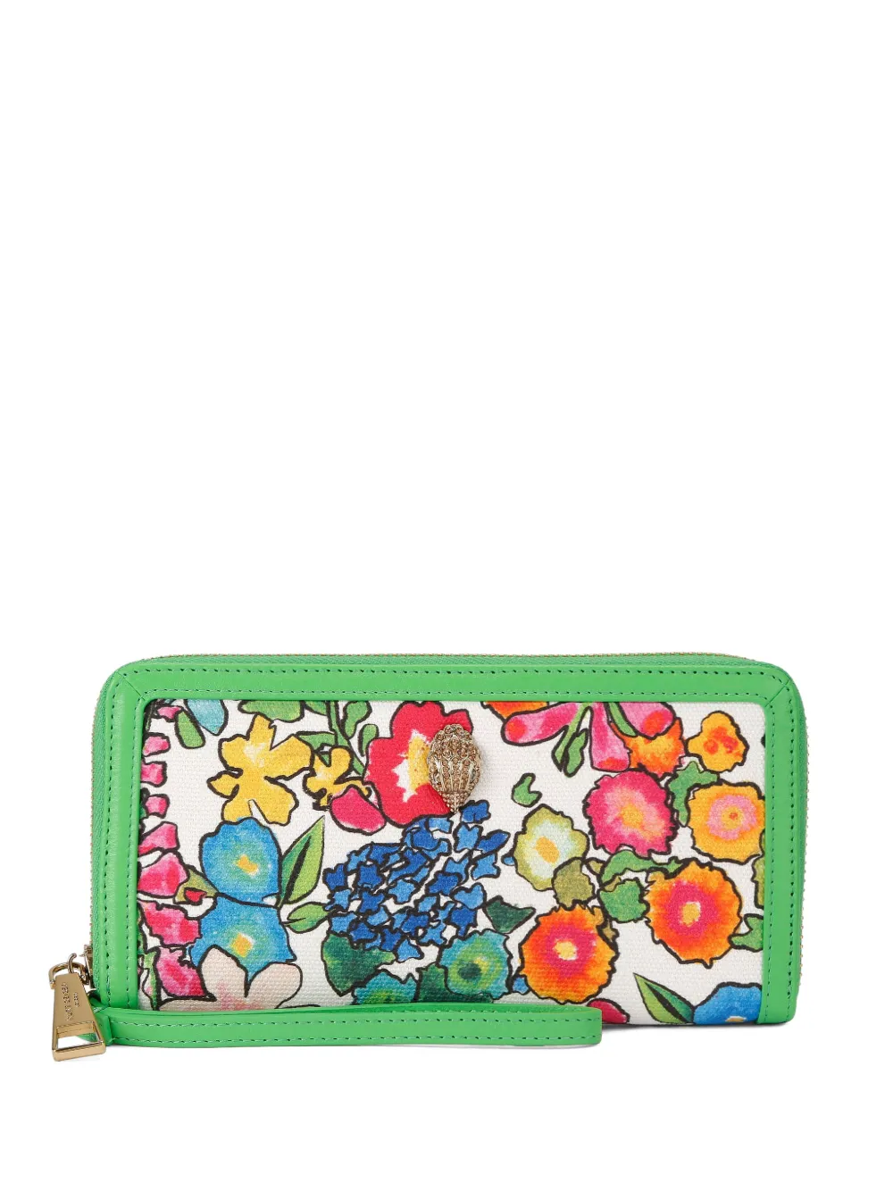 Kurt Geiger London Portafoglio Shoreditch a fiori - Verde