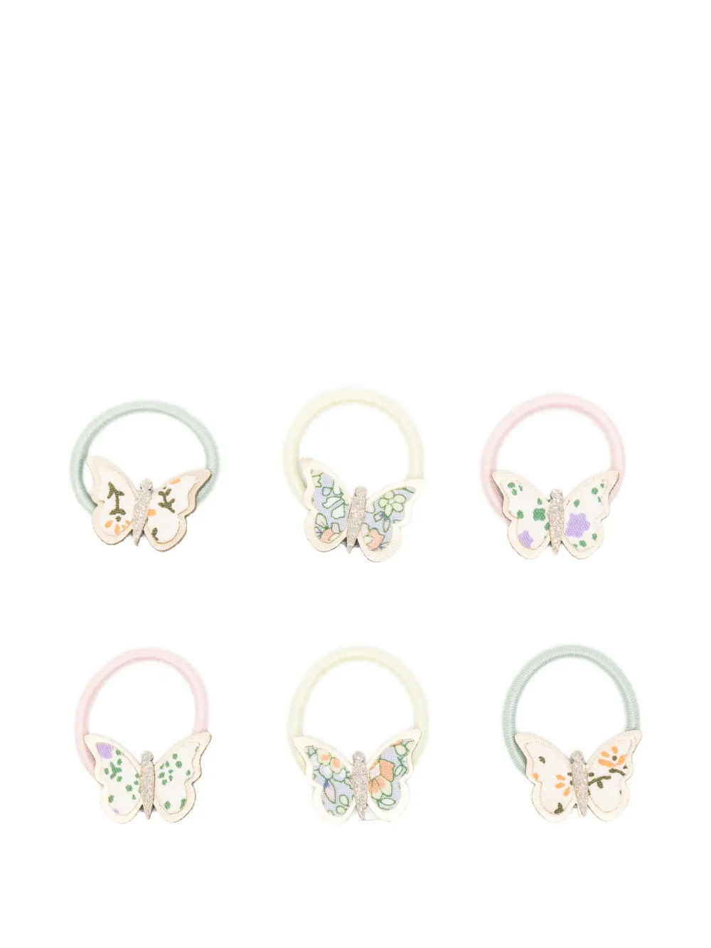 mimi & lula butterfly hair accessories (set of six) - Rosa