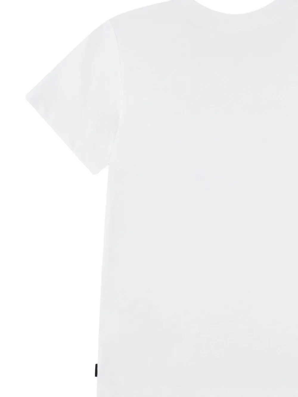  Converse Kids Camiseta Puff Wordmark - Blanco 
