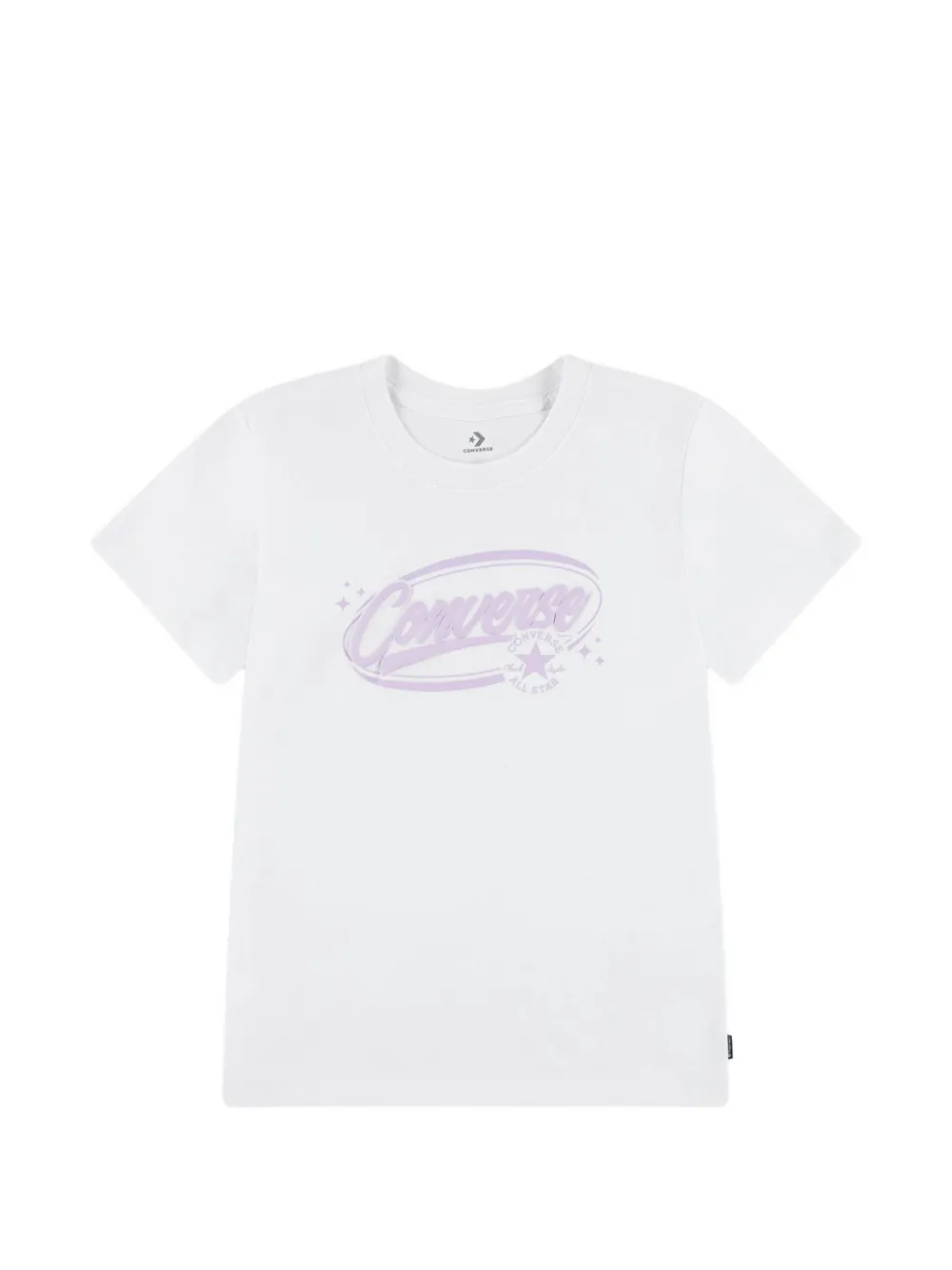 Converse Kids Puff Wordmark T-shirt - Bianco
