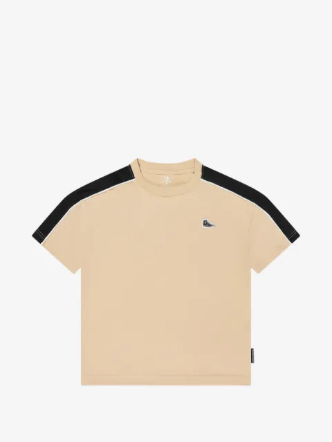 Converse Kids logo-patch side-stripe T-shirt