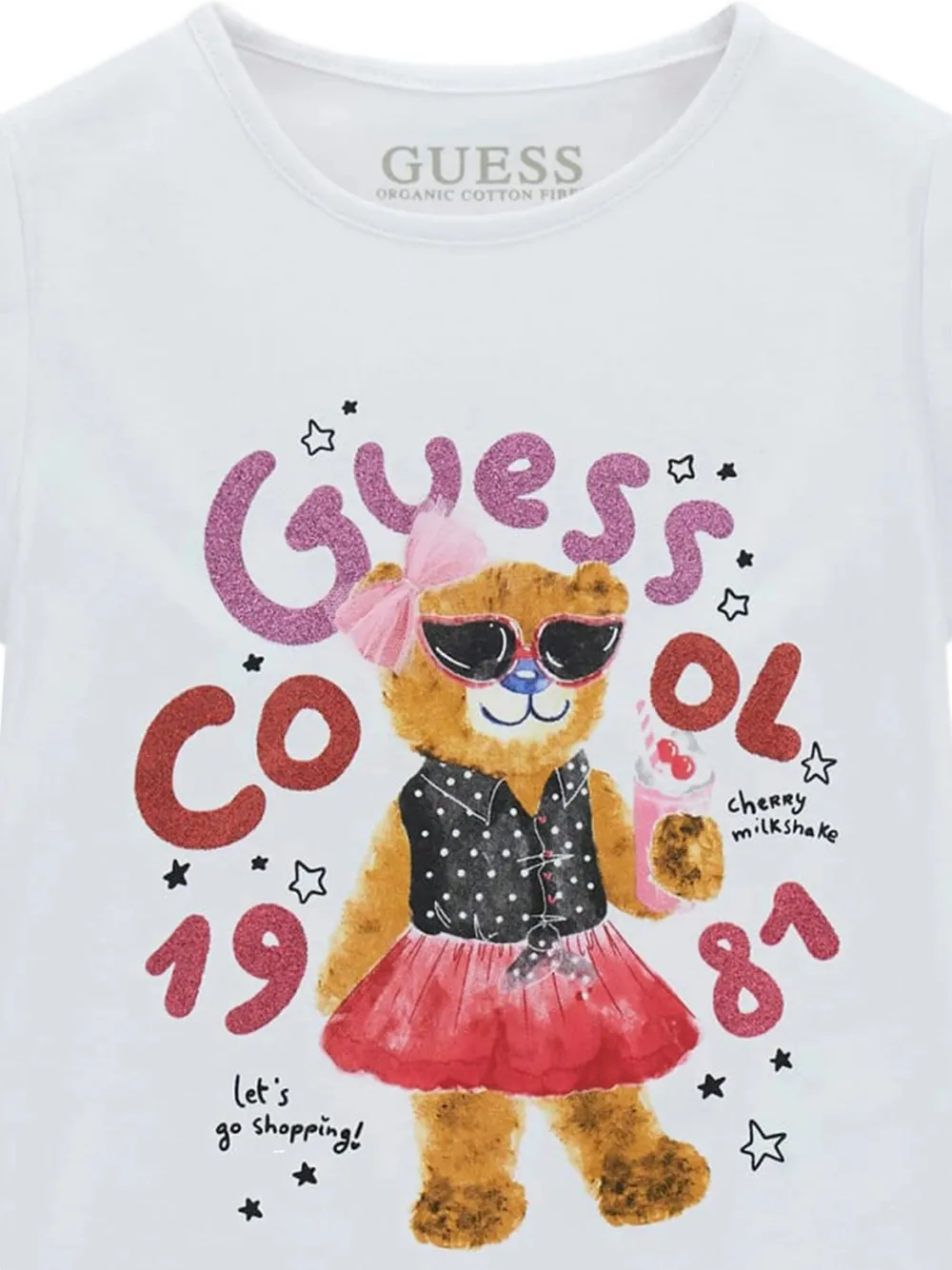 guess kids T-shirt Wit