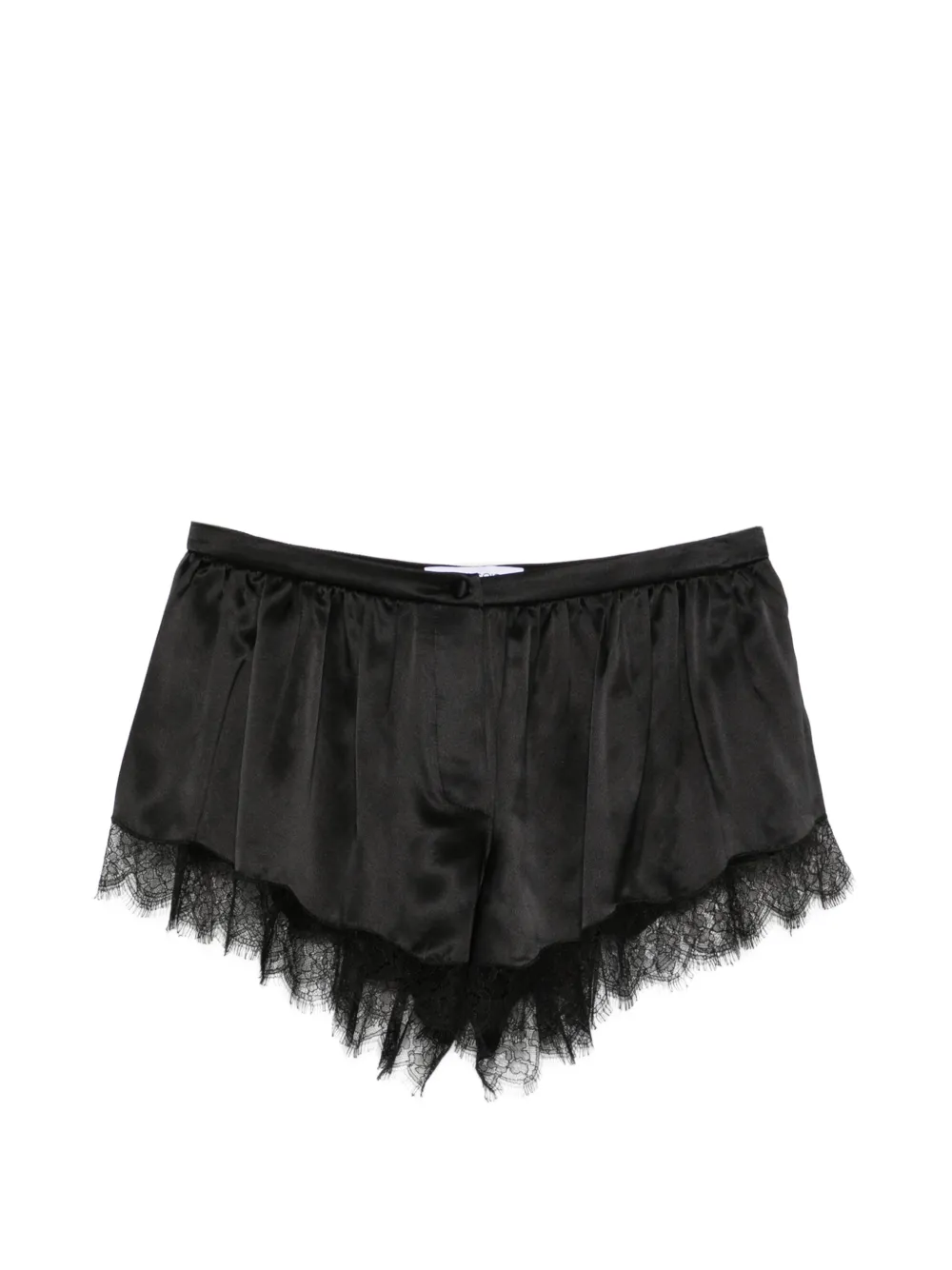 Françoise short Lisette bordé de dentelle - Noir Françoise short Lisette bordé de dentelle - Noir