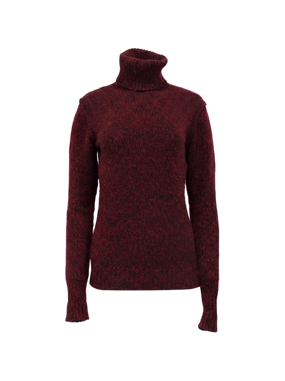 Burberry Pre-Owned Brit turtleneck sweater - Rosso