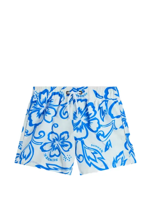 Sundek bañador con estampado floral