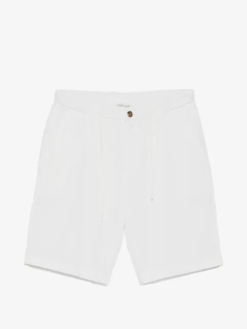 Alley Docks 963 drawstring-waist twill shorts