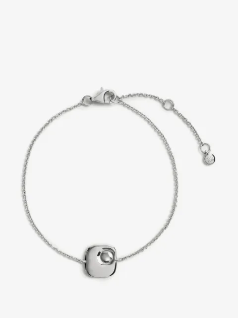 Monica Vinader square-pendant bracelet