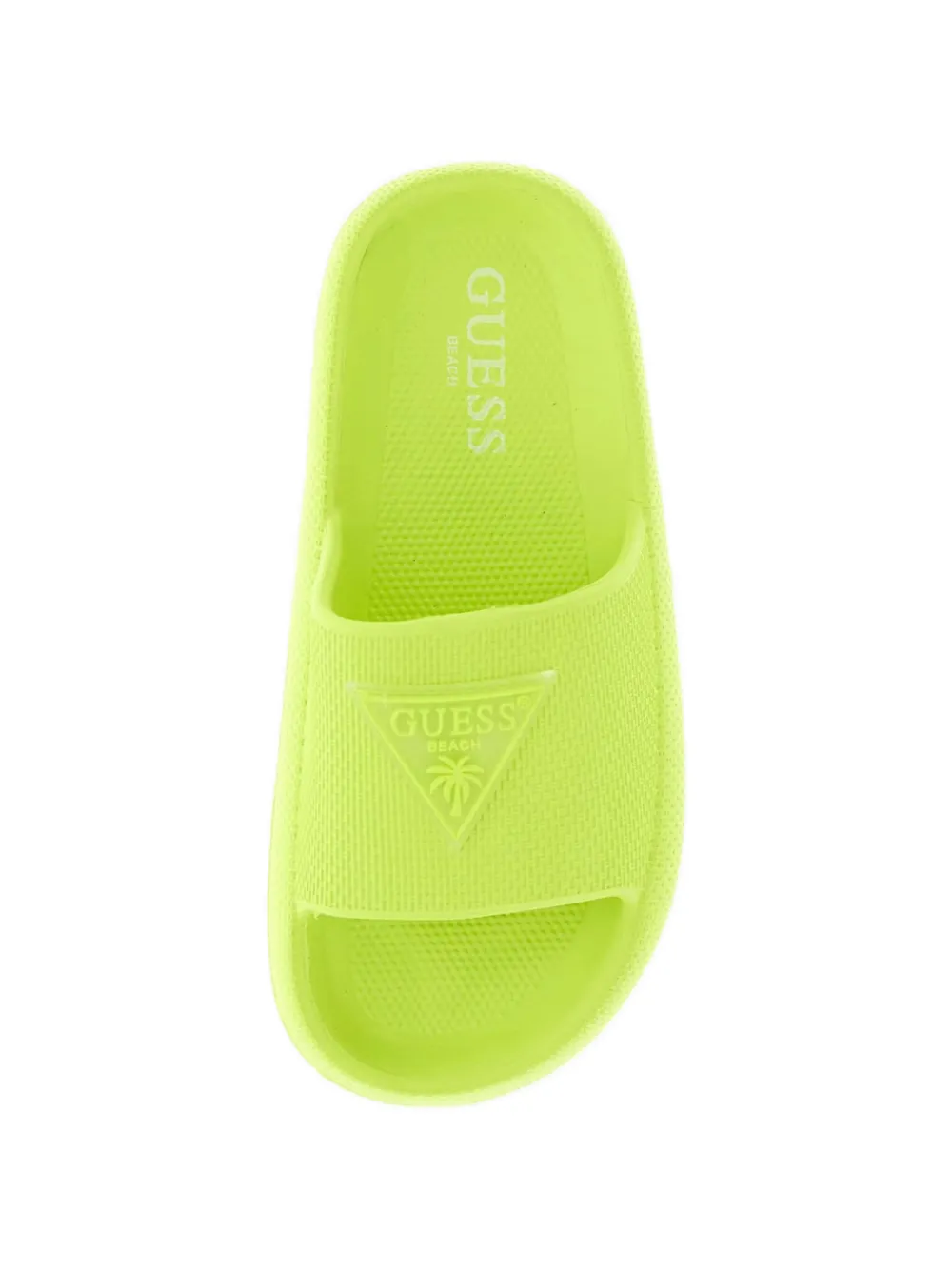 guess kids Slippers met logodetail Groen