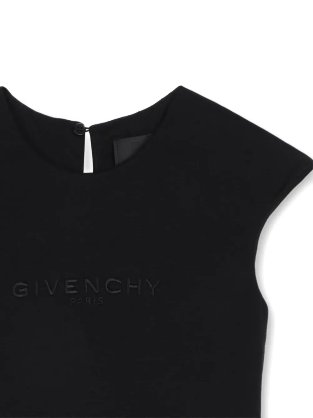 Givenchy Kids Jurk met geborduurd logo Zwart