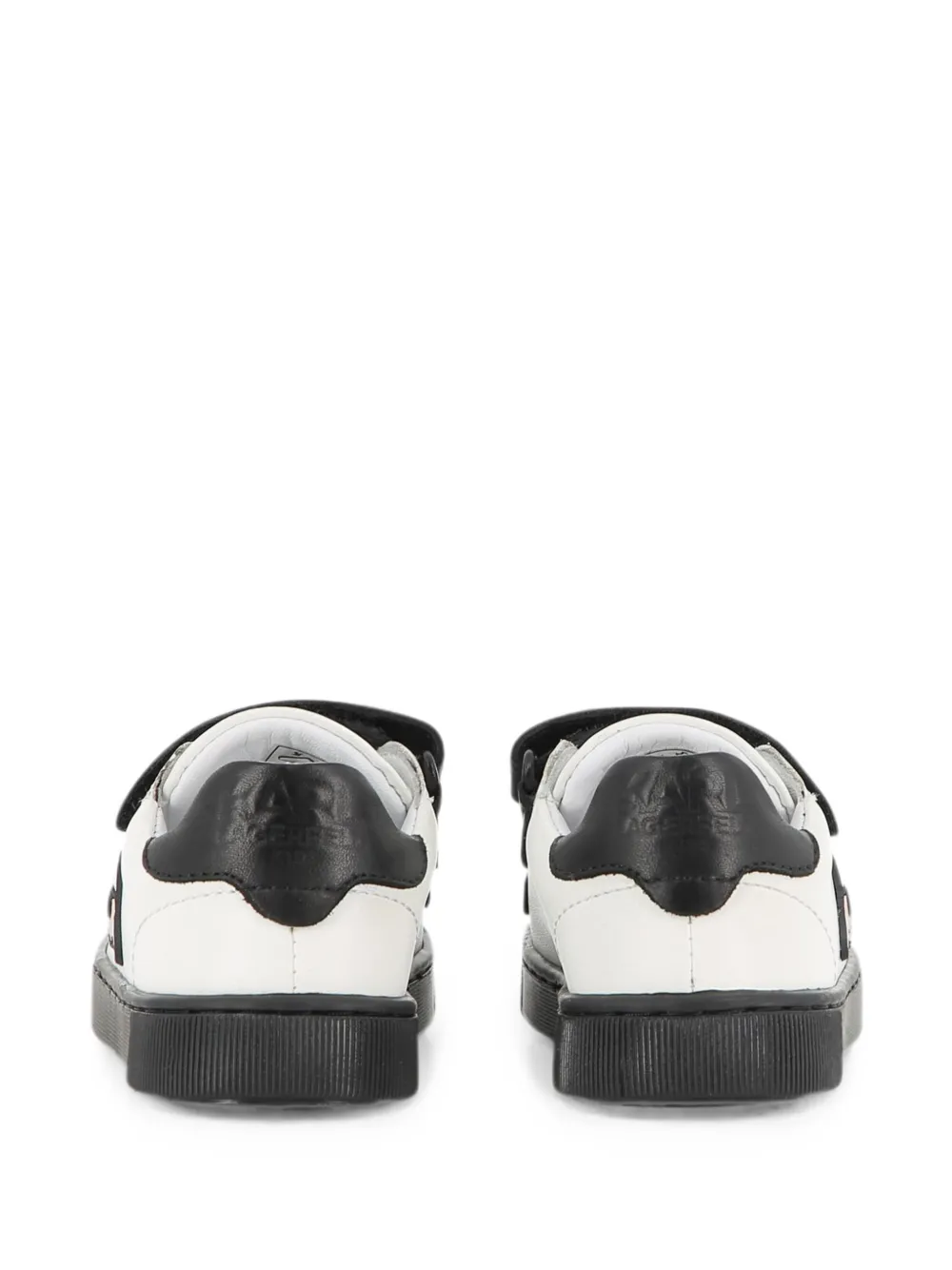 Karl Lagerfeld Kids Sneakers met klittenband Wit