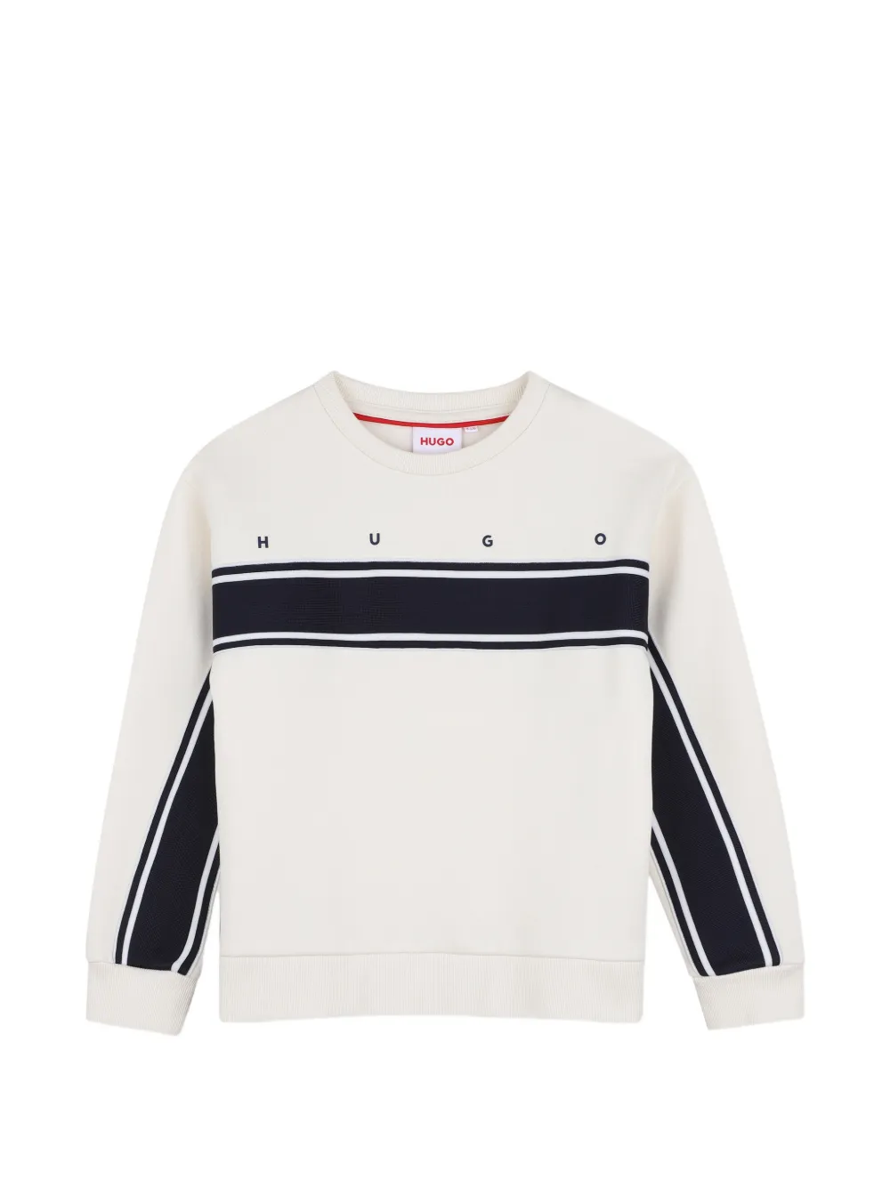 HUGO KIDS Felpa con stampa - Bianco