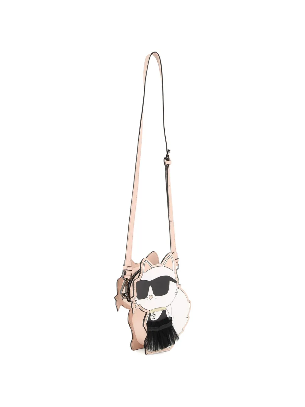 Karl Lagerfeld Kids Choupette crossbodytas Roze