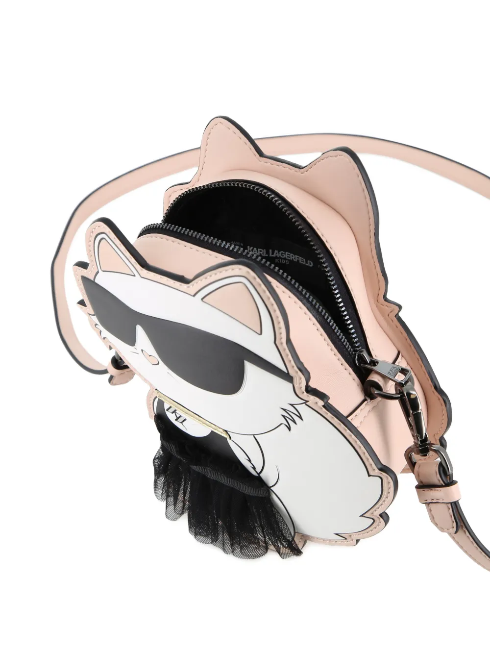 Karl Lagerfeld Kids Choupette crossbodytas Roze