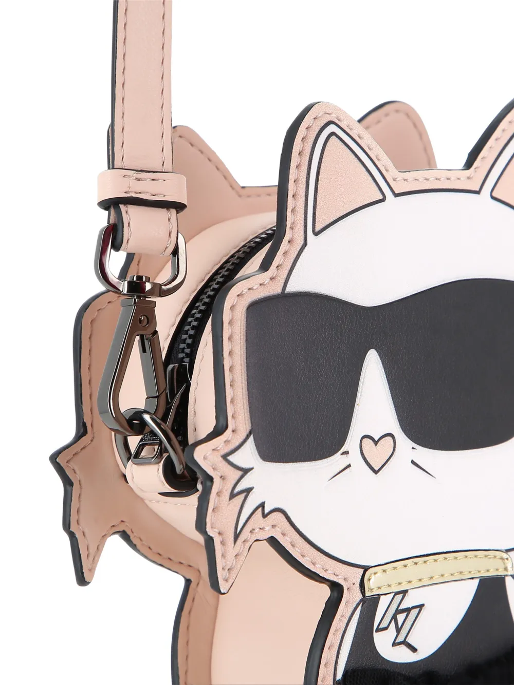 Karl Lagerfeld Kids Choupette crossbodytas Roze