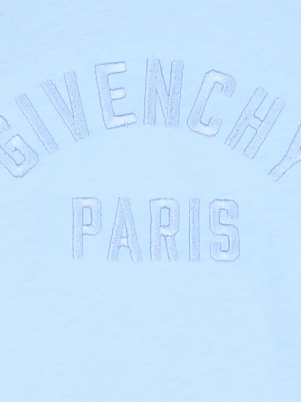 Givenchy Kids T-shirt met geborduurd logo Blauw