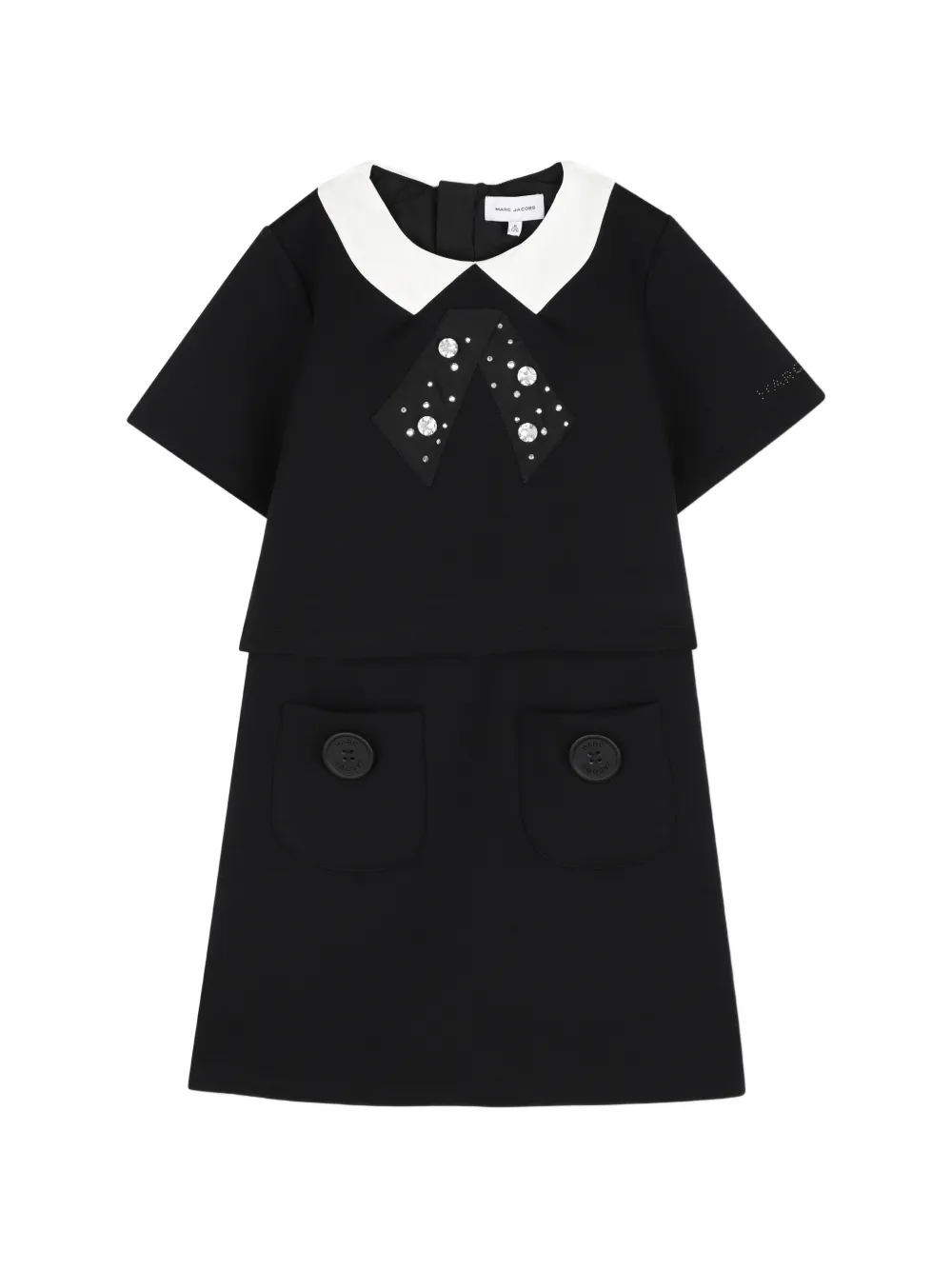 Marc Jacobs Kids Abito con decorazione - Nero