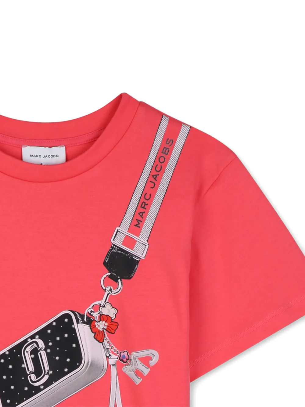 Marc Jacobs Kids T-shirt met Snapshot-print Roze