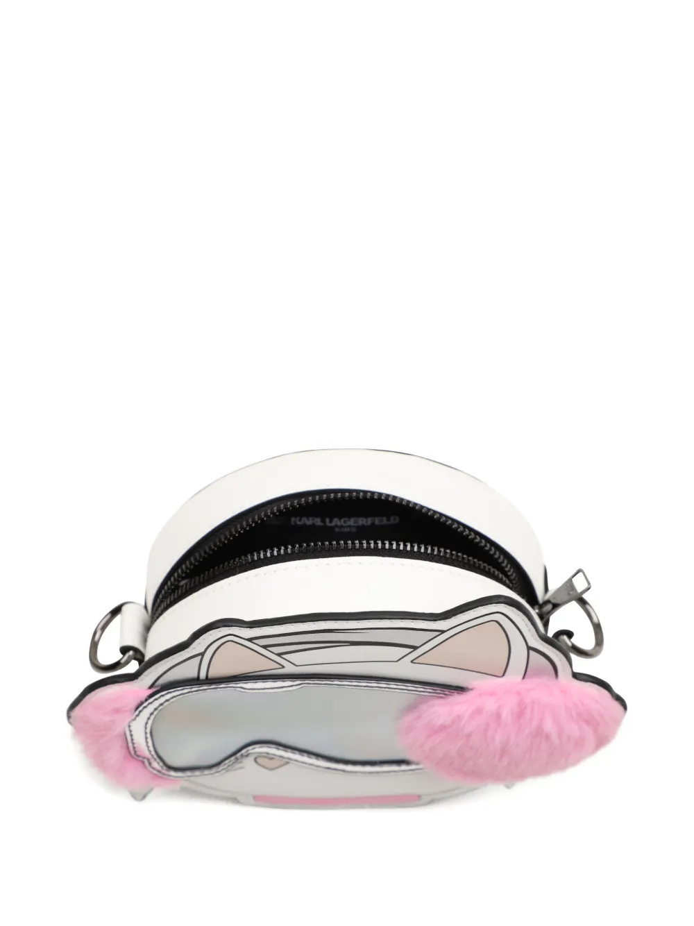 Karl Lagerfeld Kids Choupette schoudertas Wit