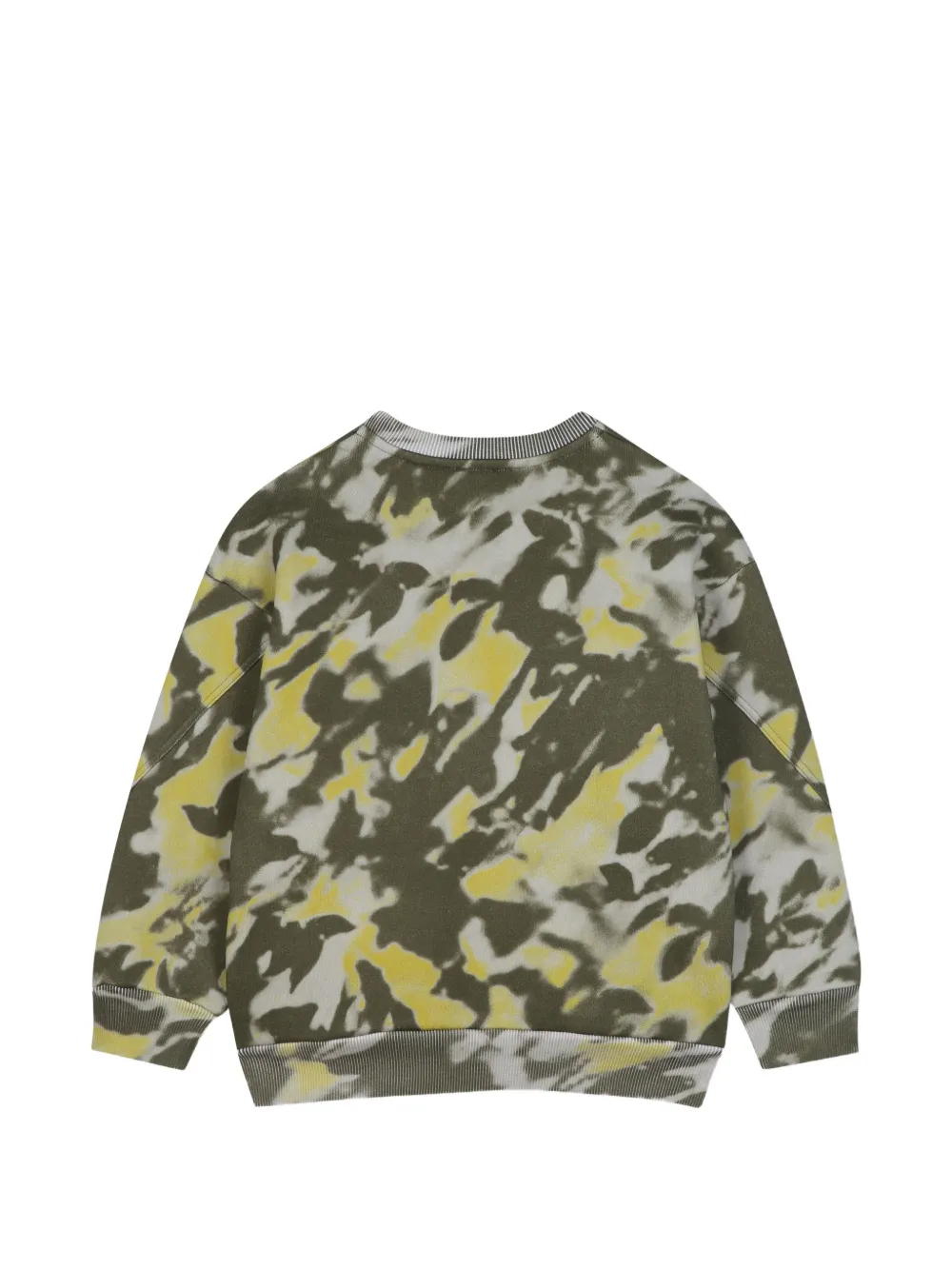 Givenchy Kids Sweater met tie-dye print Groen