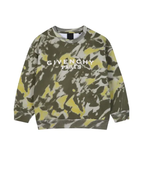 Givenchy Kids sweatshirt med logo- og batiktryk