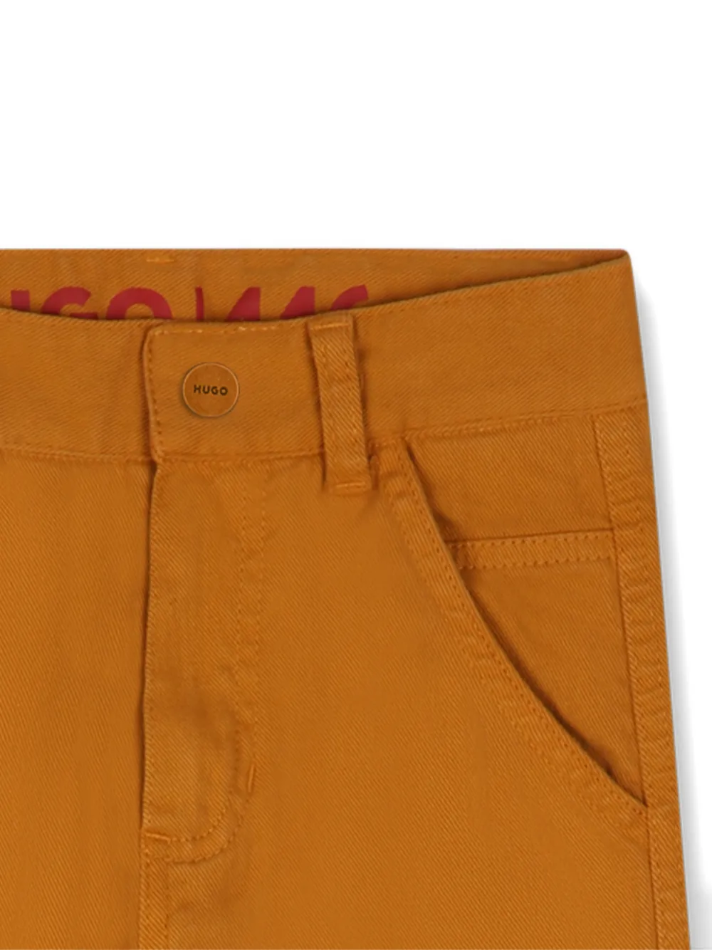 HUGO KIDS Straight broek Oranje