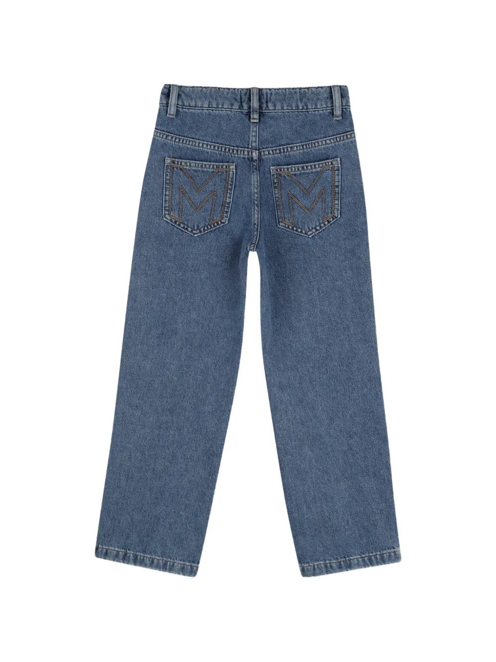Marc Jacobs Kids Jeans met logopatch Blauw