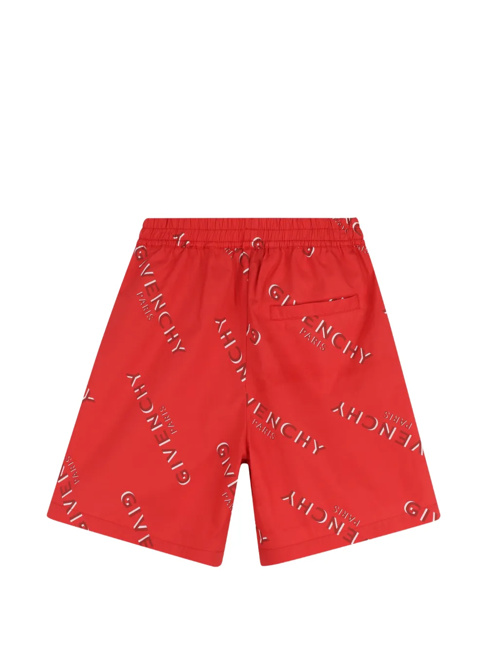 Givenchy Kids Shorts set met logoprint Rood
