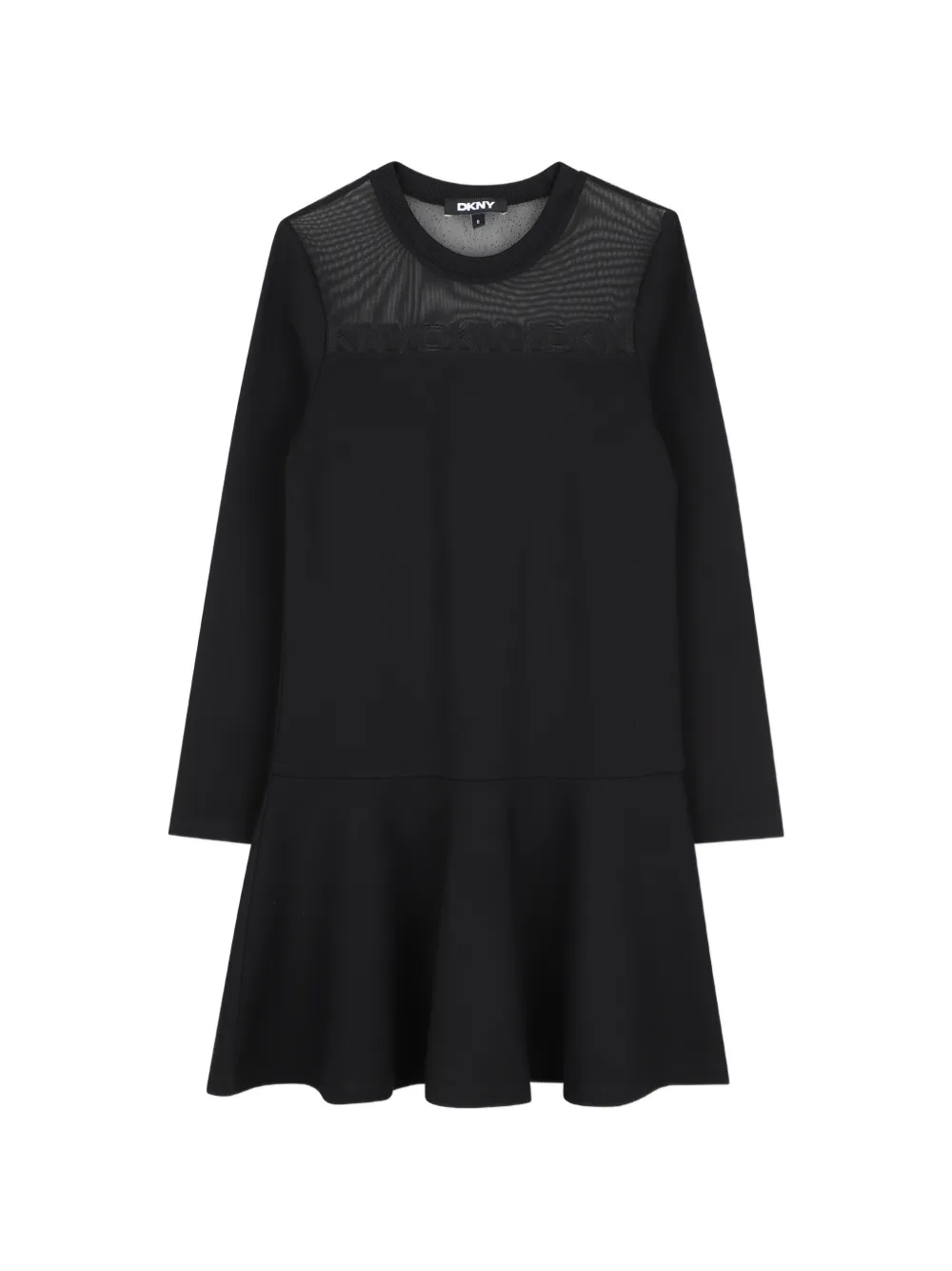 Dkny Kids Abito a maniche lunghe - Nero