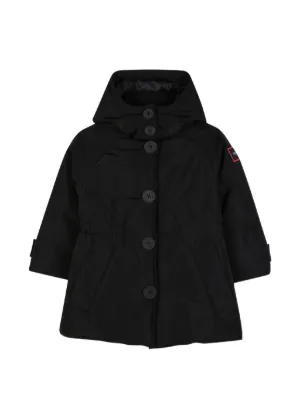 Marc Jacobs Kids floral-embroidered Puffer Jacket | Black | FARFETCH
