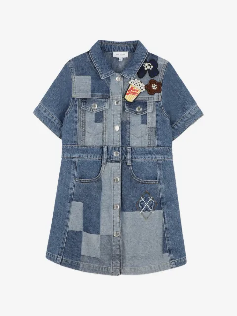 Marc Jacobs Kids vestido con diseño patchwork