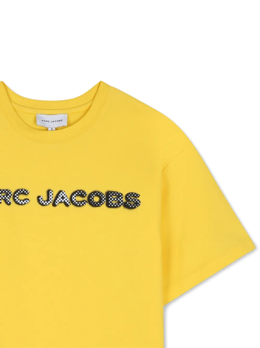 Marc Jacobs Kids T-shirt met logoprint Geel