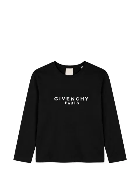 Givenchy Kids ロゴ ロングTシャツ