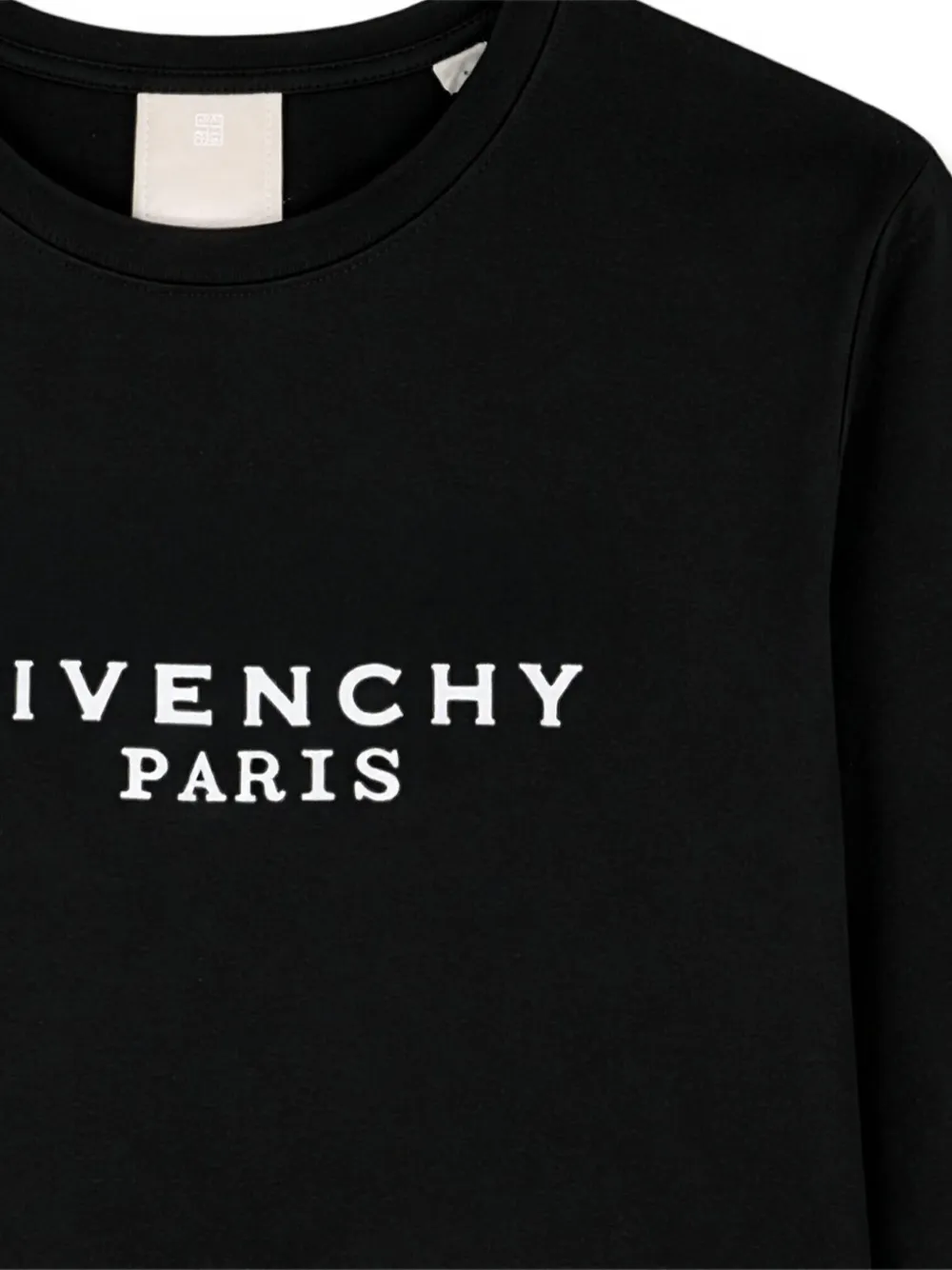 Givenchy Kids T-shirt met lange mouwen Zwart