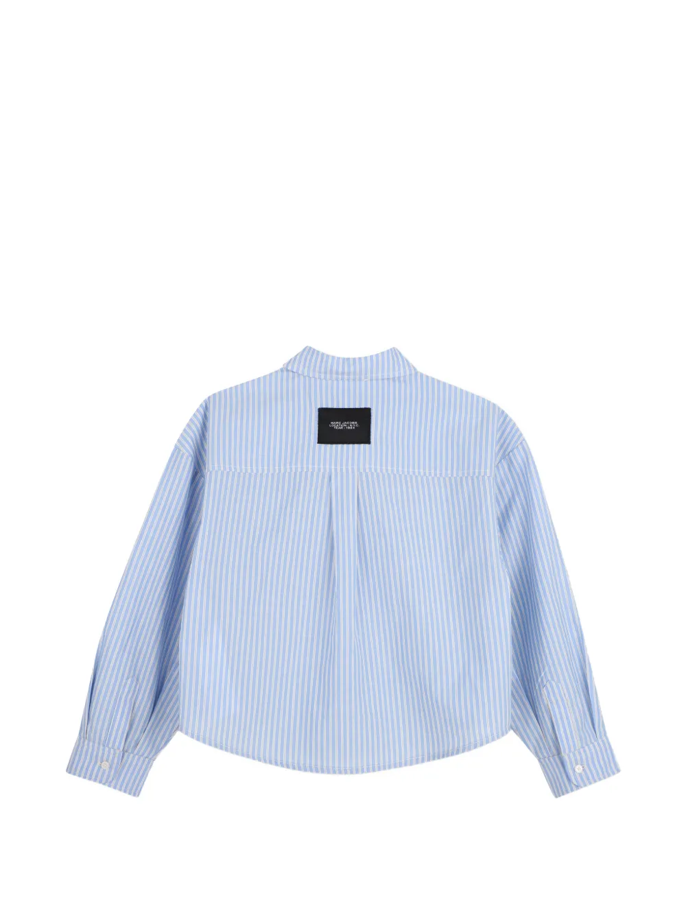 Marc Jacobs Kids Gestreept shirt verfraaid met kralen Blauw