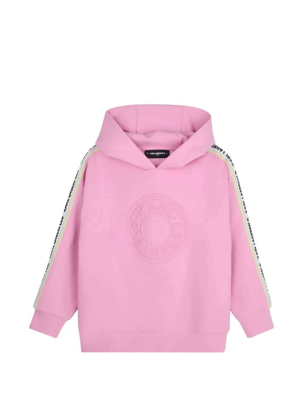 Karl Lagerfeld Kids Felpa con cappuccio - Rosa