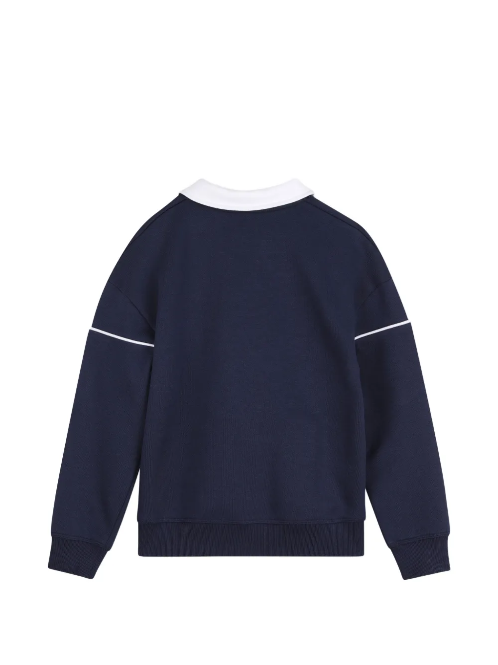 HUGO KIDS Poloshirt met logoprint Blauw