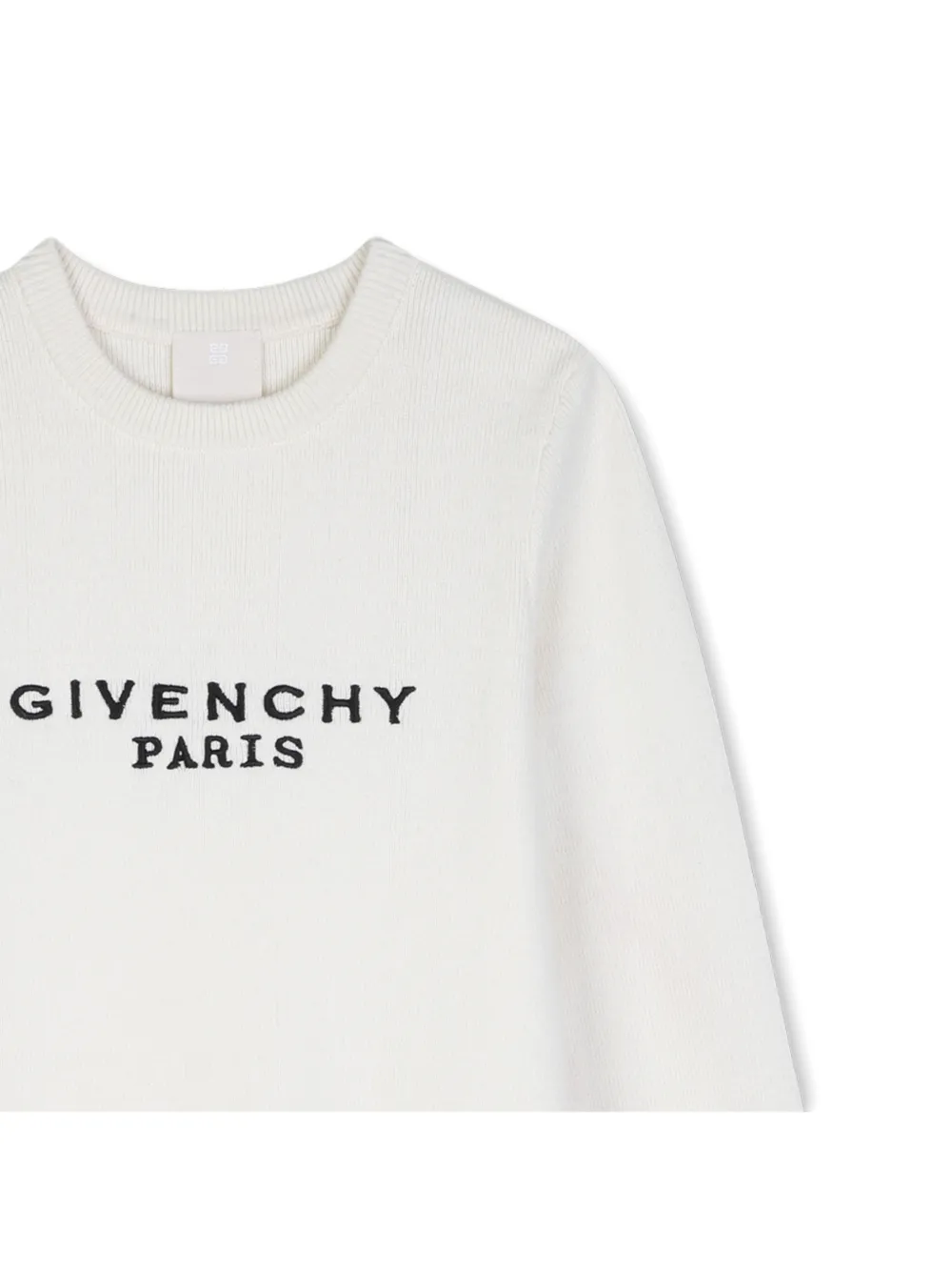 Givenchy Kids Jurk met geborduurd logo Wit