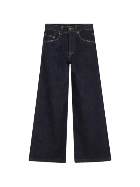 Karl Lagerfeld Kids jean ample à strass