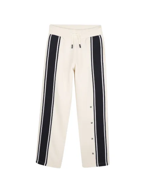 HUGO KIDS side-stripe track pants