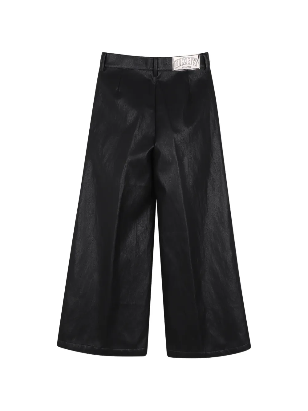 Dkny Kids Broek met wijde pijpen Zwart
