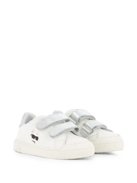 Karl Lagerfeld Kids Choupette touch-strap sneakers