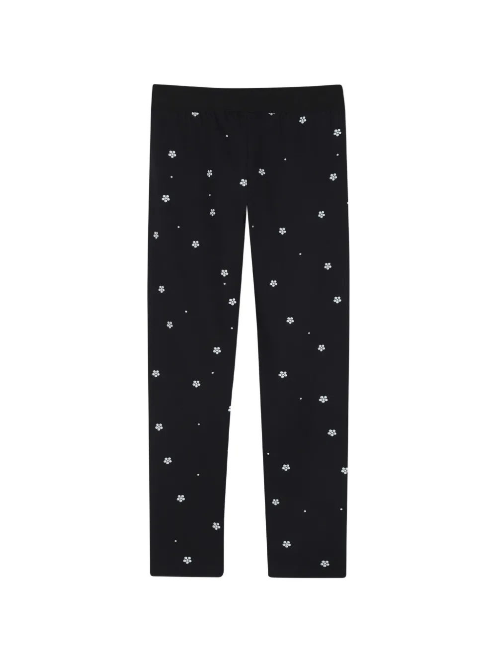 Marc Jacobs Kids Legging met bloemenprint Zwart