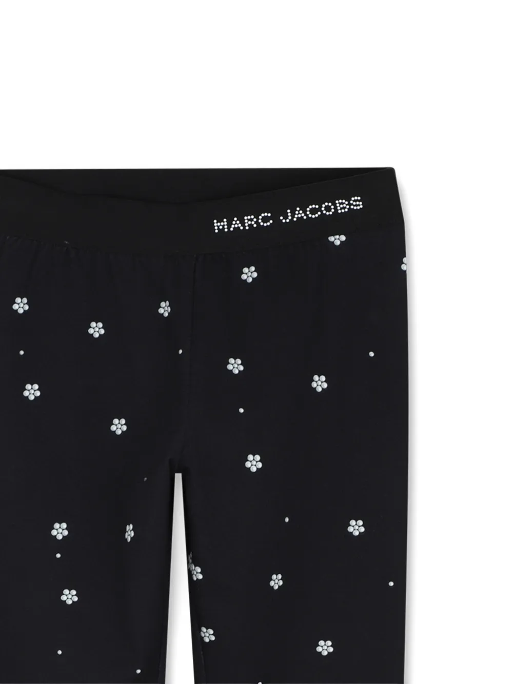 Marc Jacobs Kids Legging met bloemenprint Zwart