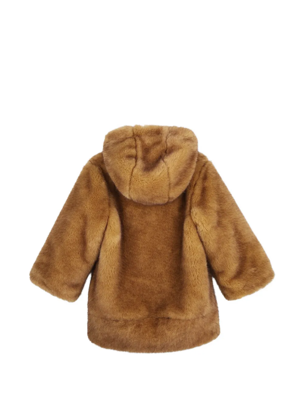 Chloé Kids Jas van imitatiebont Bruin
