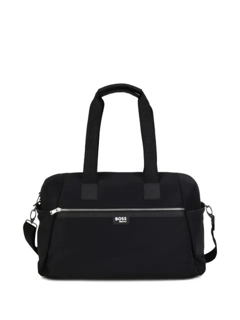 BOSS Kidswear logo-patch changing bag