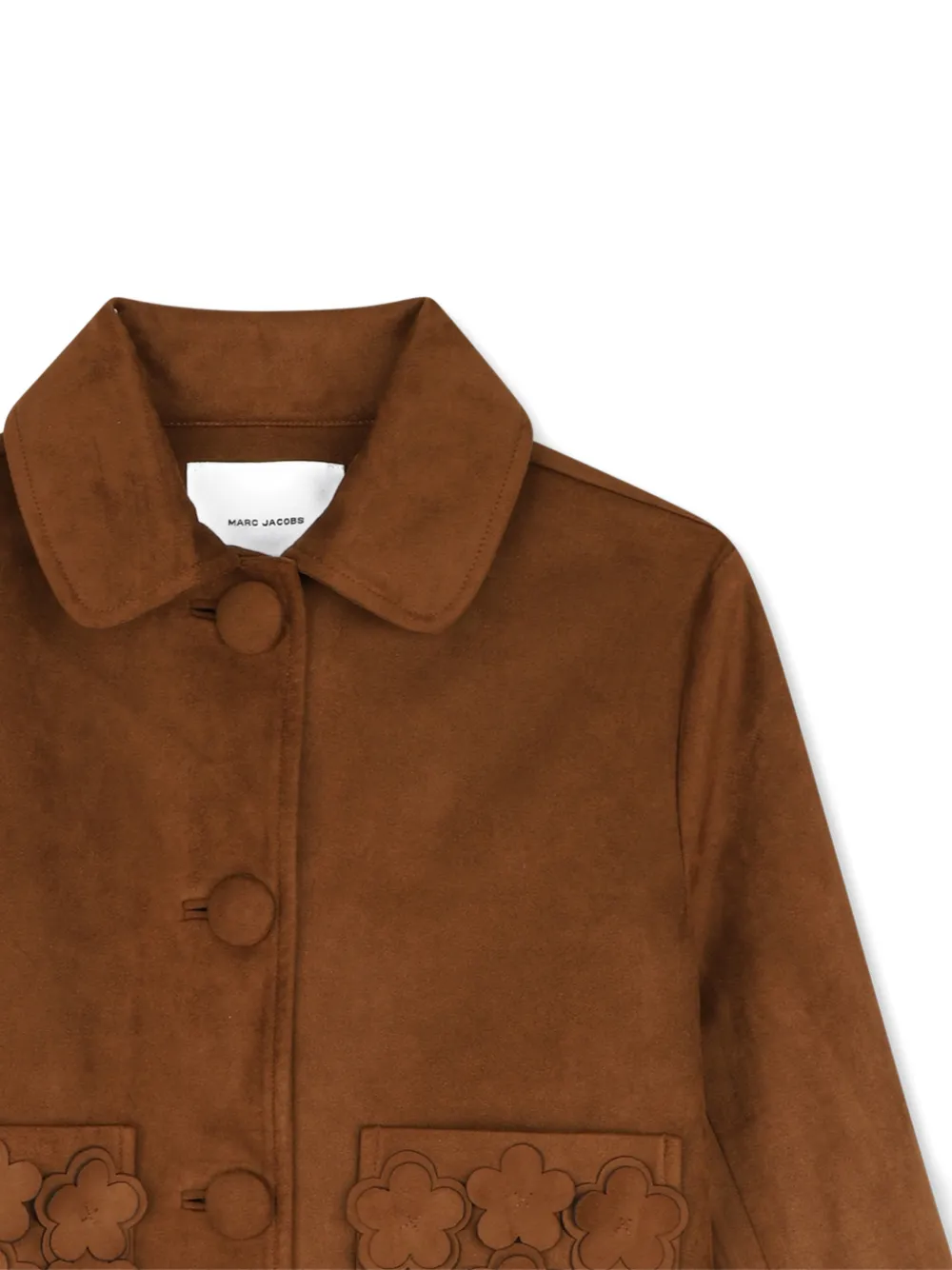 Marc Jacobs Kids Jack met bloemen-patch Bruin