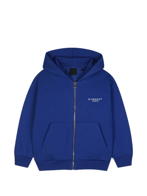 Givenchy Kids هودي بسحاب وطبعة شعار الماركة