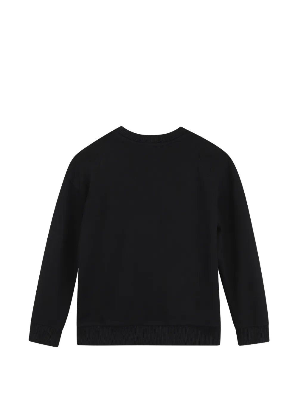 Marc Jacobs Kids Trui met trompe-l'oeil logo Zwart
