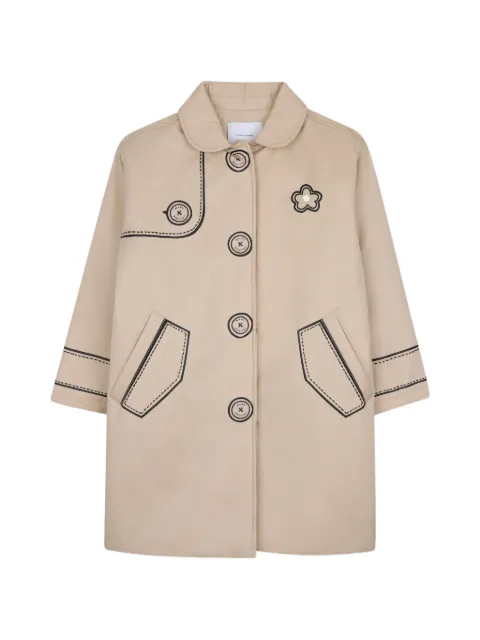 Marc Jacobs Kids trompe l'oeil trench coat